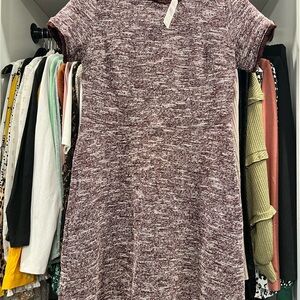 LOFT Maroon Knit Dress